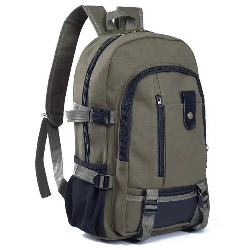 Sac à dos cartable homme en toile