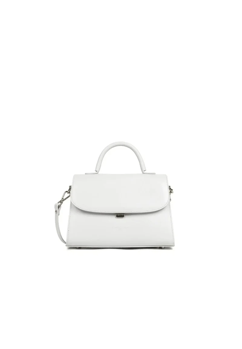 Lancaster Sac À Main Suave Even M Gris Clair