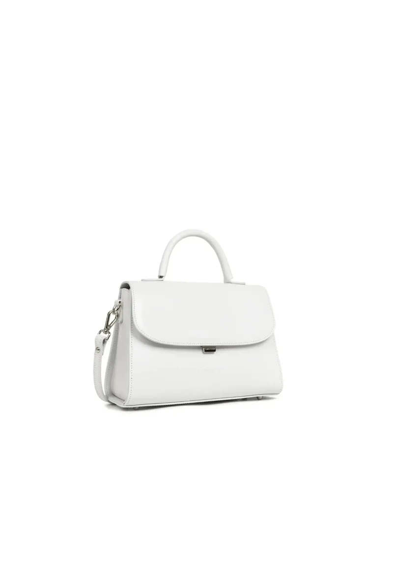 Lancaster Sac À Main Suave Even M Gris Clair