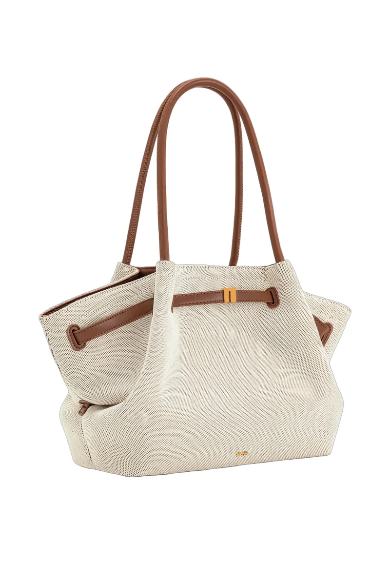 JW PEI Cabas Hana Large en Toile Brown Canvas