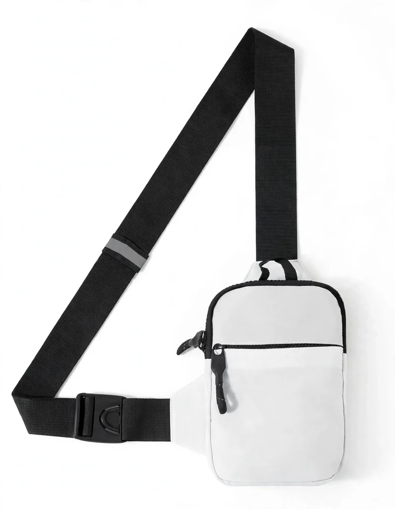Mini sac bandoulière en nylon unisexe