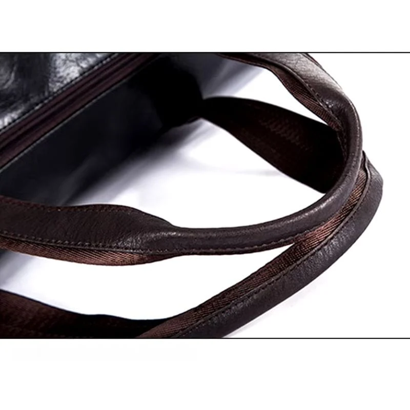 Sac de voyage cuir noir