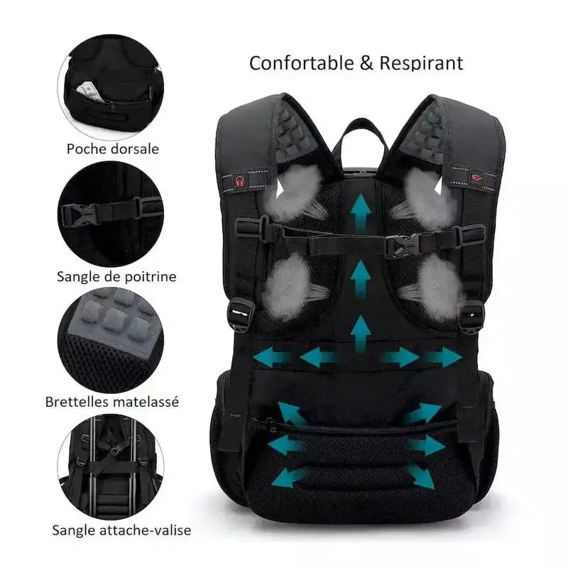 Cartable homme multifonction