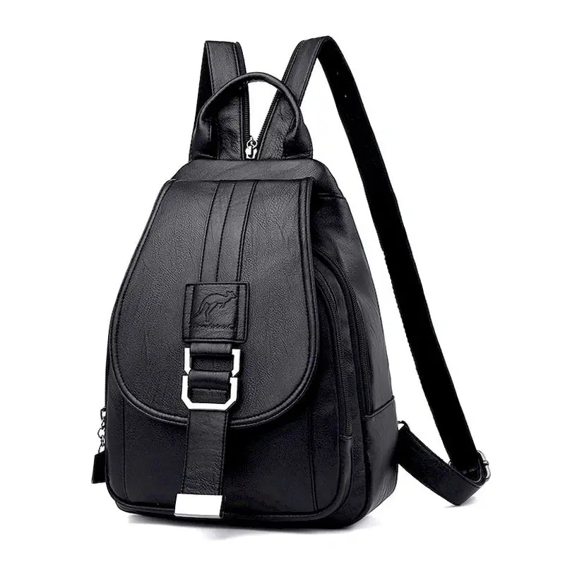 Petit sac à dos femme satiné à boucle - Sidonie