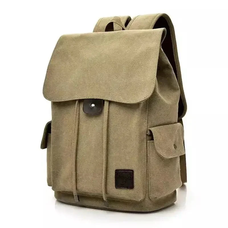 Cartable homme en toile canvas