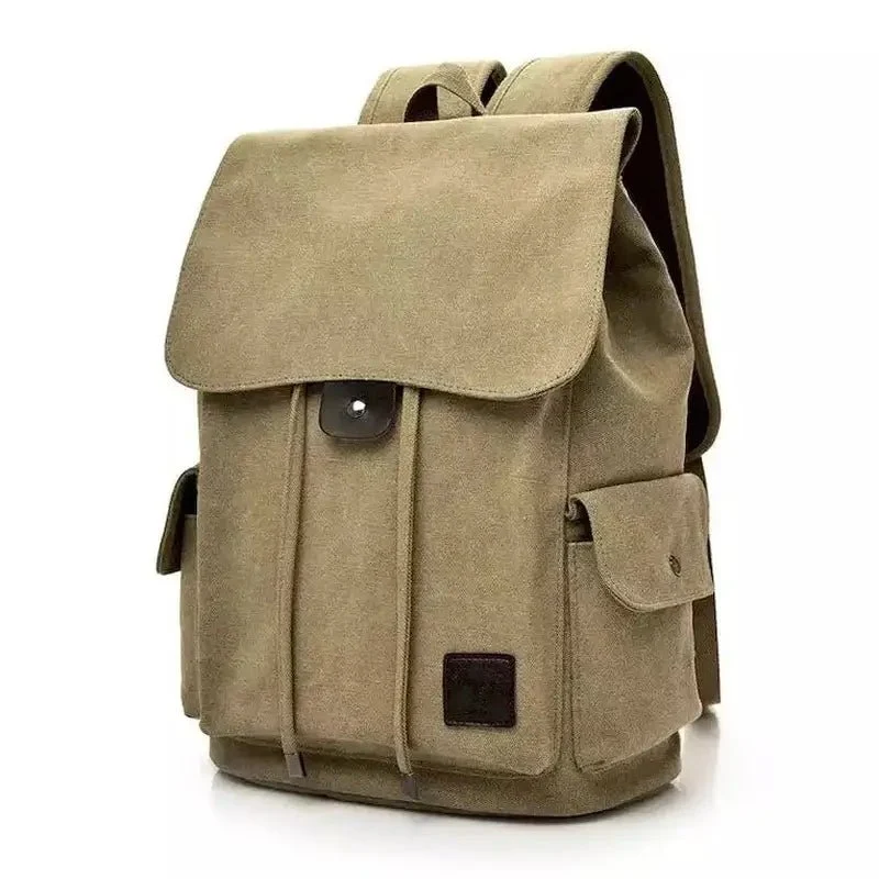 Cartable homme en toile canvas