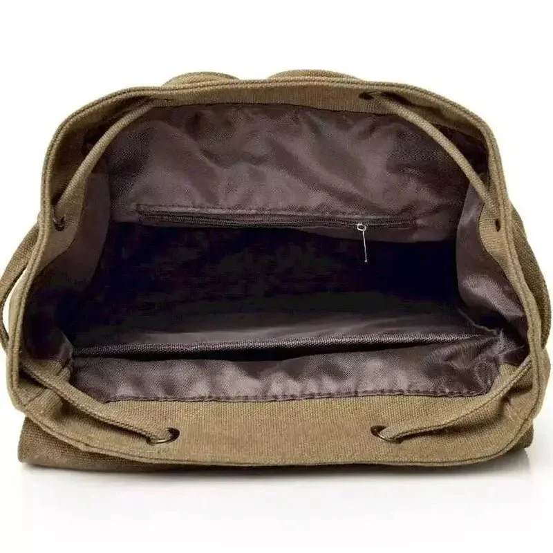 Cartable homme en toile canvas