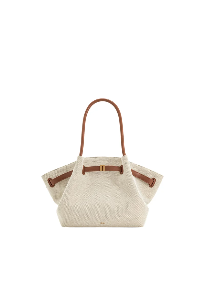 JW PEI Cabas Hana Medium Brown Canvas