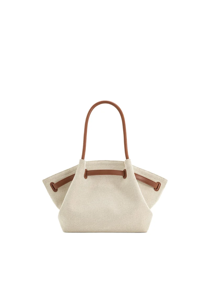 JW PEI Cabas Hana Medium Brown Canvas