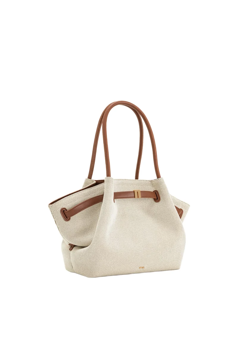 JW PEI Cabas Hana Medium Brown Canvas