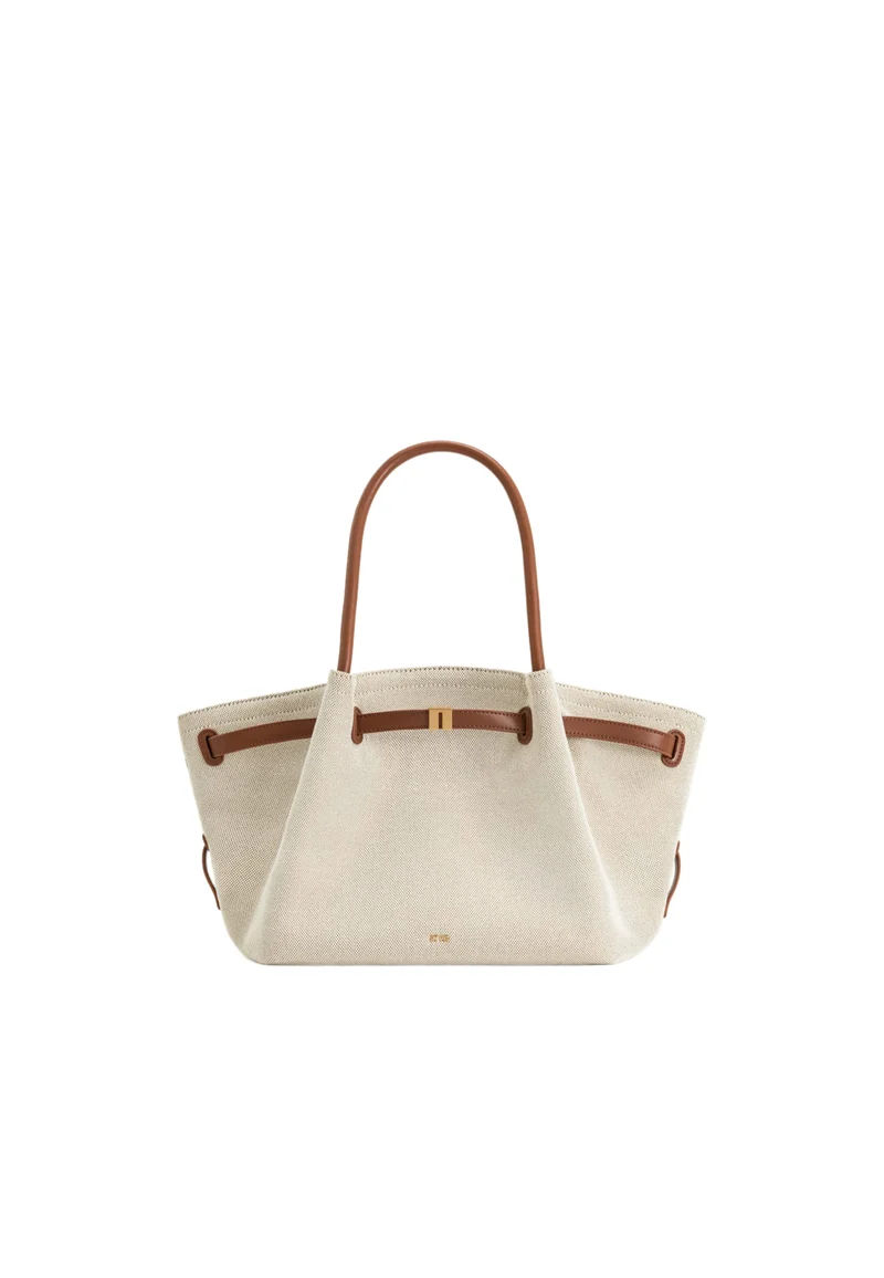 JW PEI Cabas Hana Medium Brown Canvas