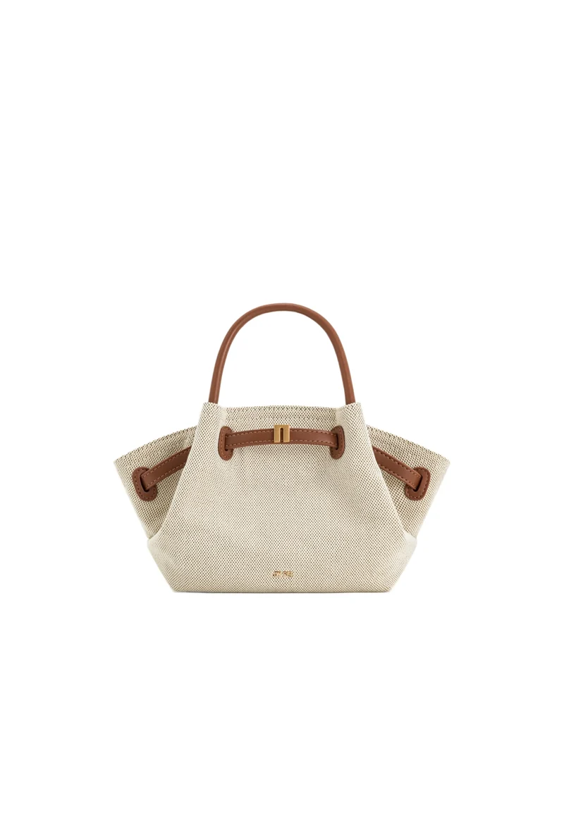 JW PEI Cabas Hana Mini Brown Canvas