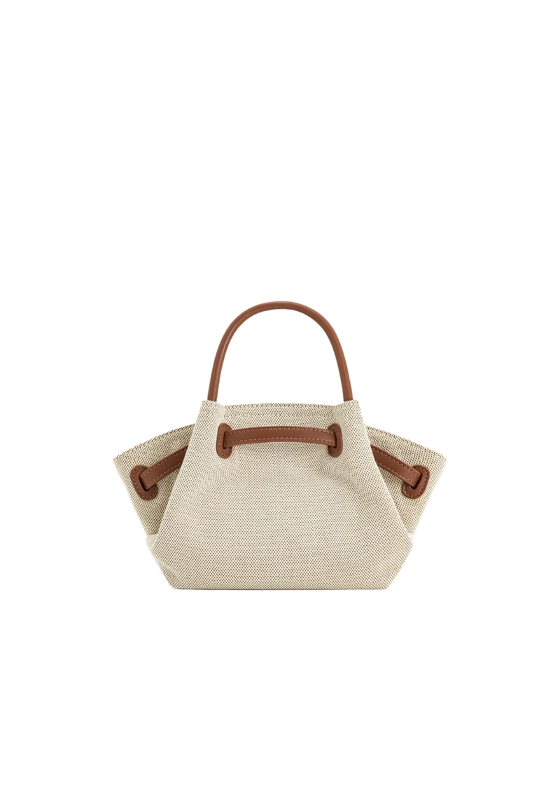 JW PEI Cabas Hana Mini Brown Canvas