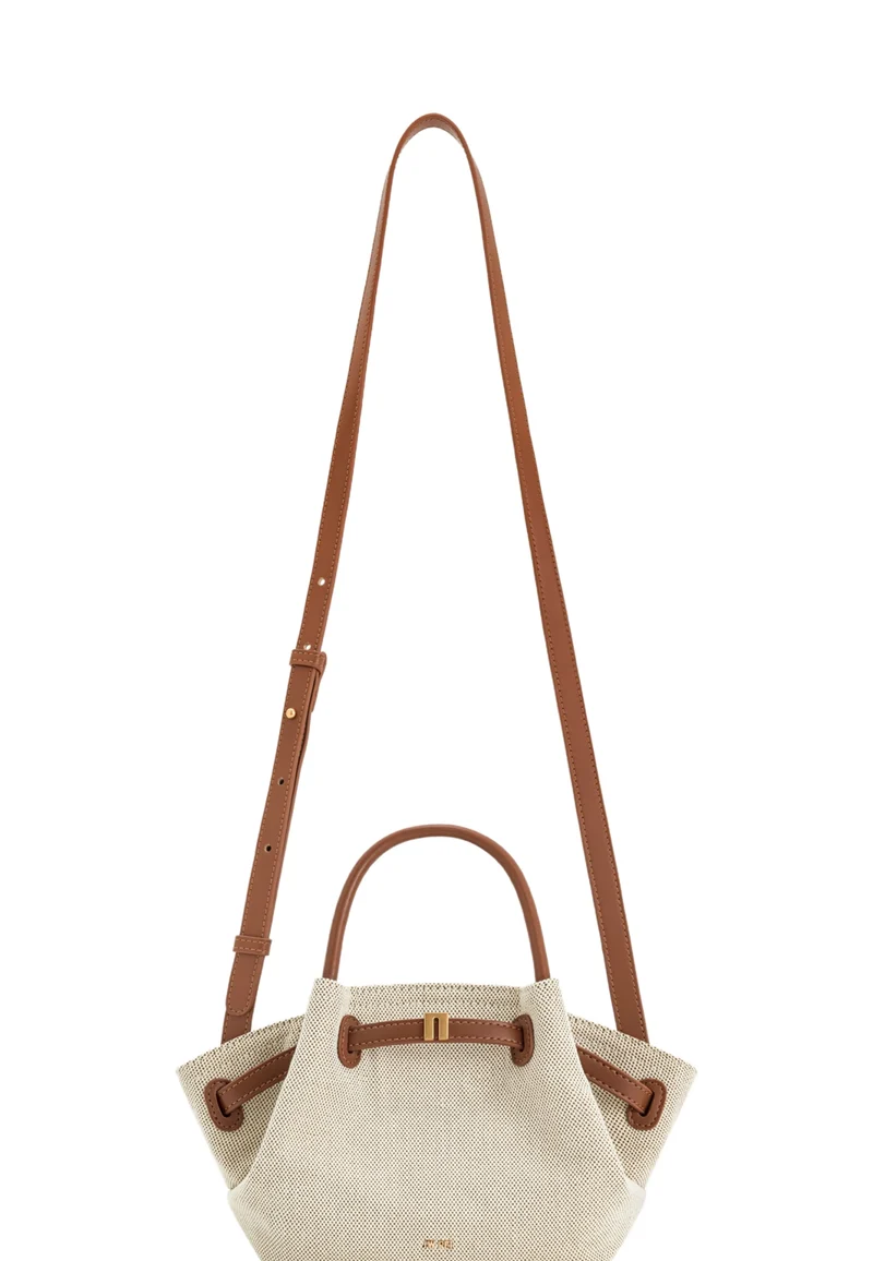JW PEI Cabas Hana Mini Brown Canvas