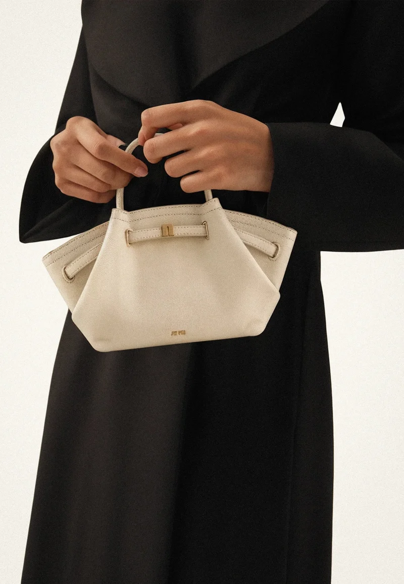 JW PEI Cabas Hana Mini Faux Suede Off White