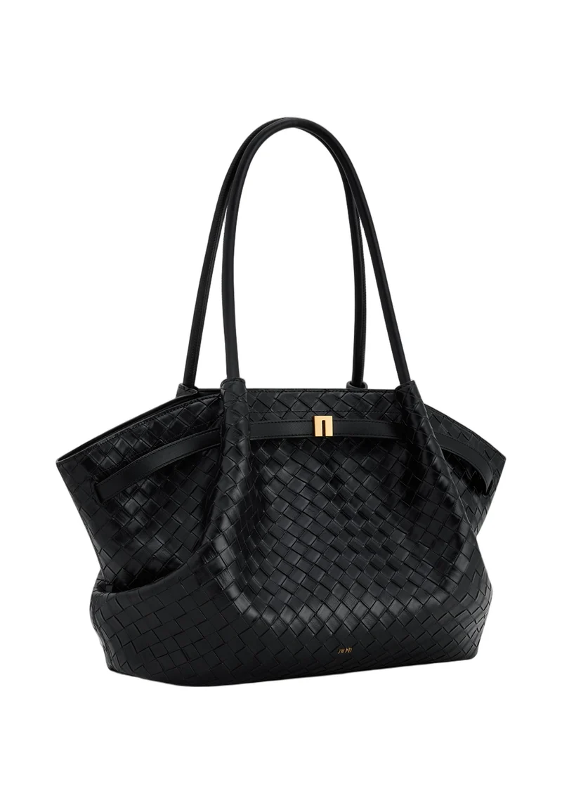 JW PEI Cabas Hana Large Tressé Black