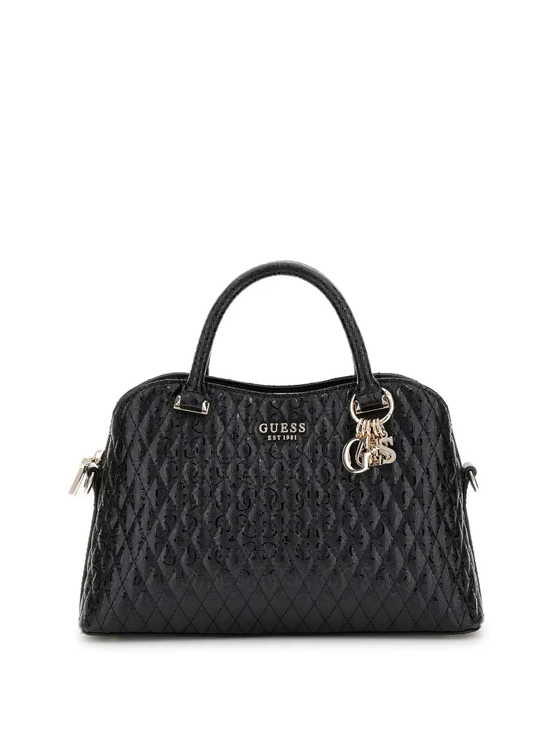 Sac Bandoulière Guess Betula Satchel Black GG962606