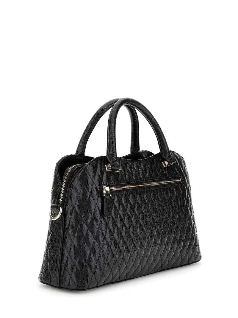 Sac Bandoulière Guess Betula Satchel Black GG962606