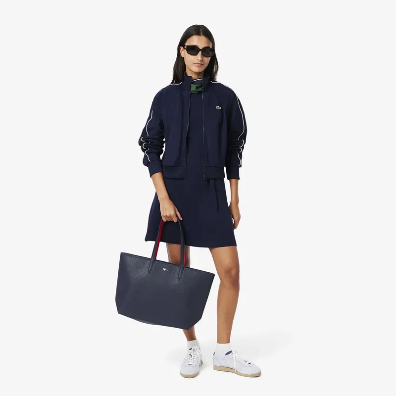 Lacoste Sac Cabas Anna Marine 166 Rouge 240