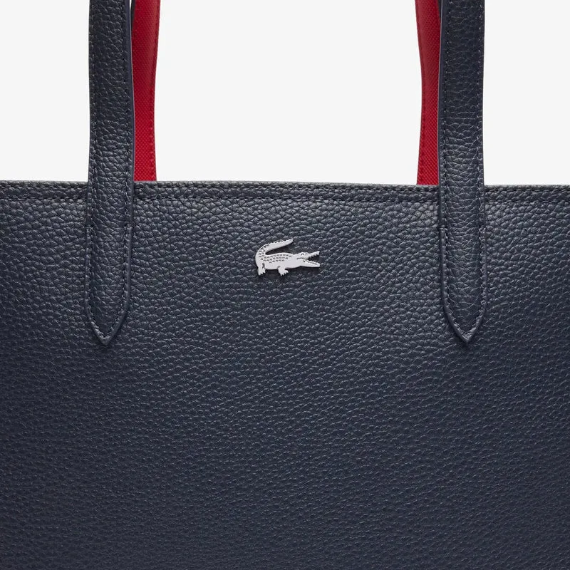 Lacoste Sac Cabas Anna Marine 166 Rouge 240