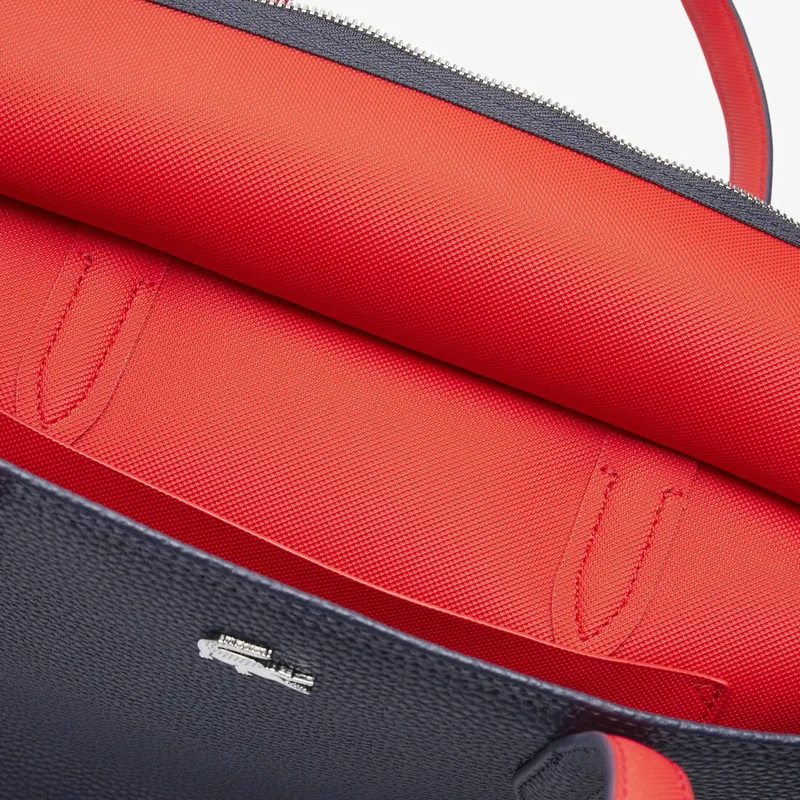 Lacoste Sac Cabas Anna Marine 166 Rouge 240