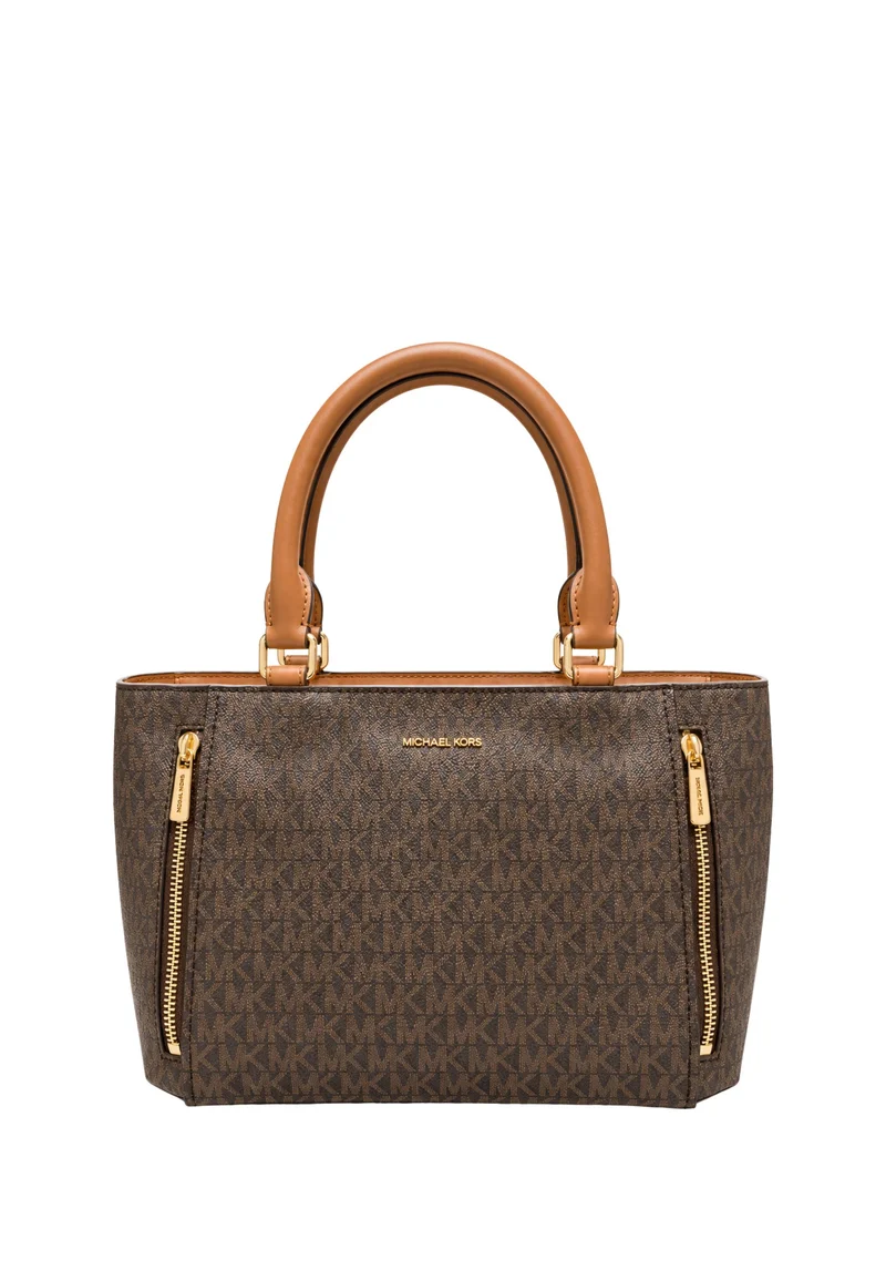 Michael Kors Sac à main Nabela Petit Zippé Marron
