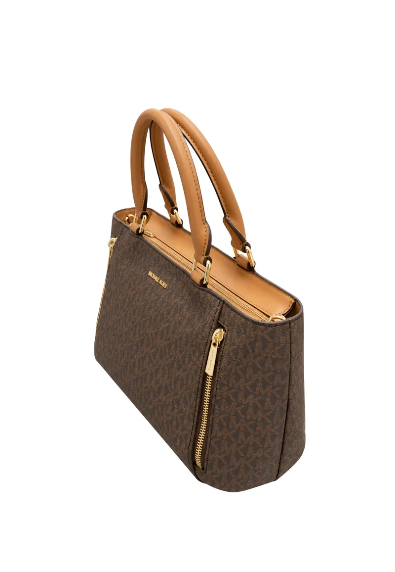 Michael Kors Sac à main Nabela Petit Zippé Marron