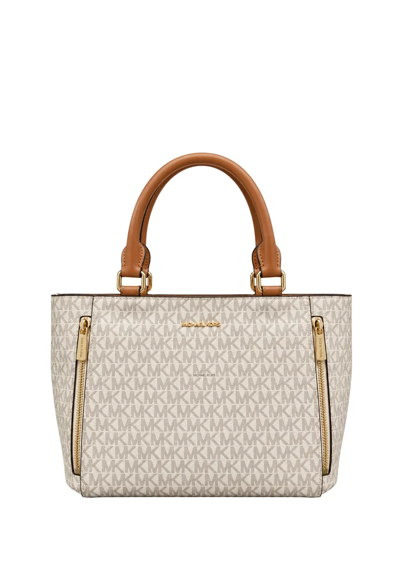 Michael Kors Sac à main Nabela Petit Zippé Beige