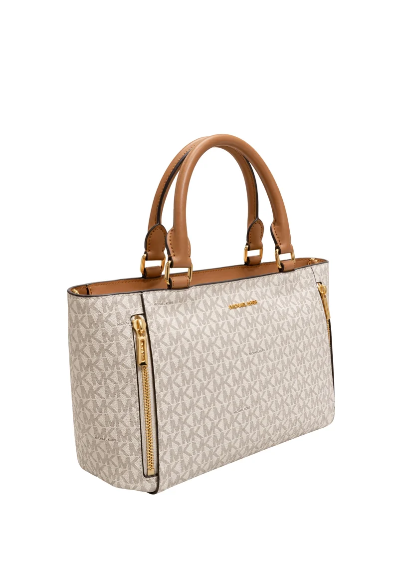 Michael Kors Sac à main Nabela Petit Zippé Beige