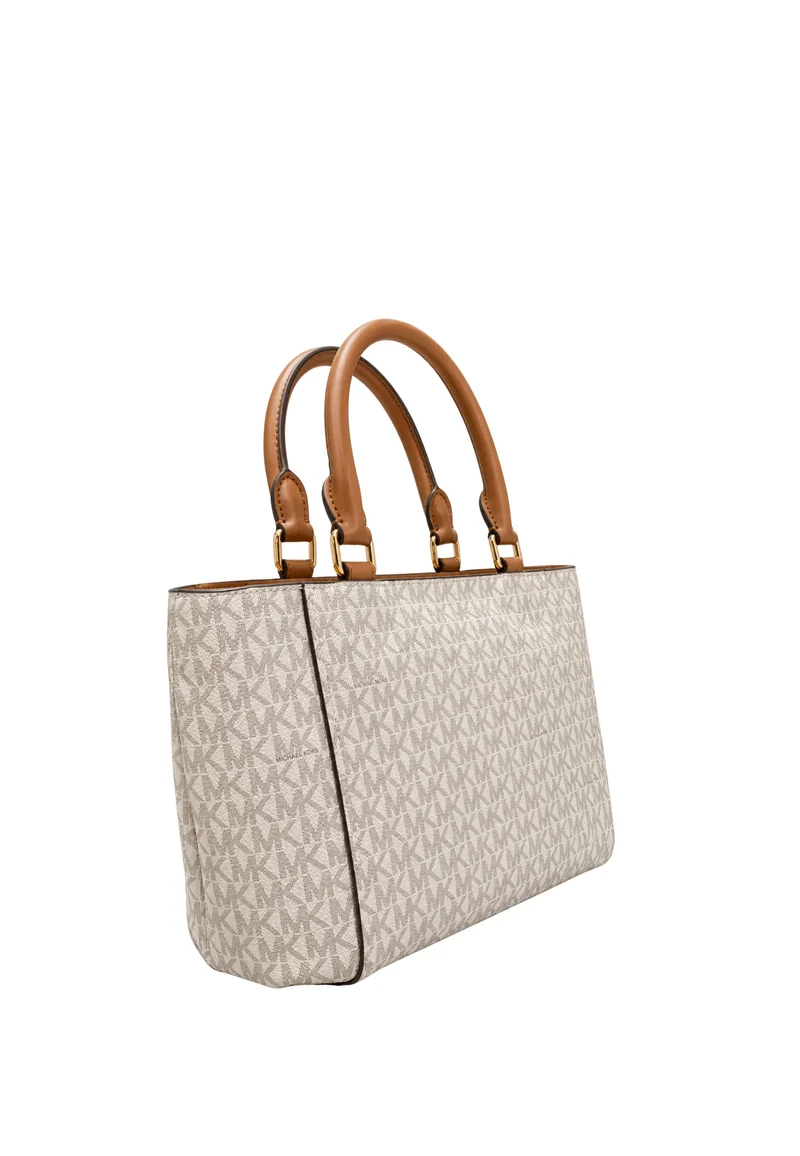 Michael Kors Sac à main Nabela Petit Zippé Beige