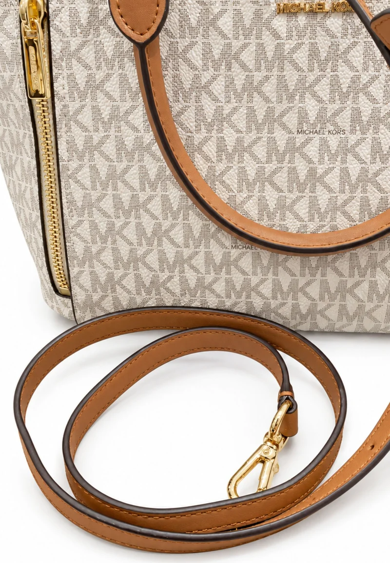 Michael Kors Sac à main Nabela Petit Zippé Beige