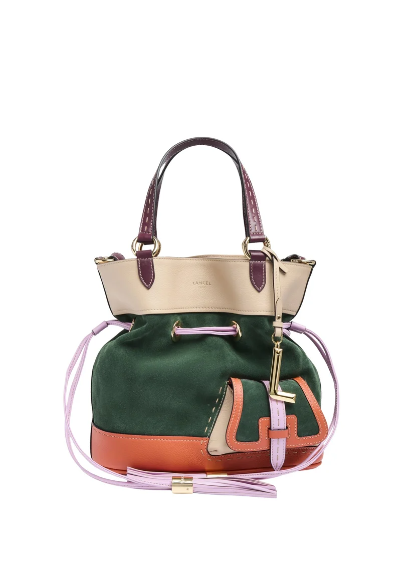 Lancel Sac Seau M Premier Flirt Femme Vert Amazone