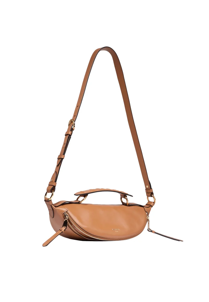 Lancel Sac Bandoulière S Origami Camel Femme