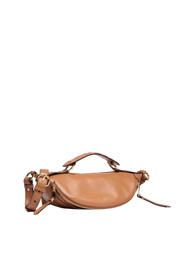 Lancel Sac Bandoulière S Origami Camel Femme
