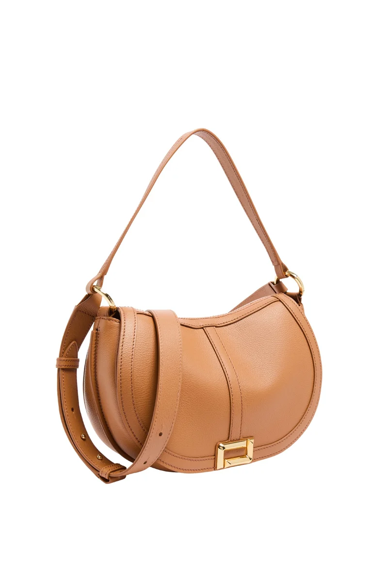 Lancel Sac Gibecière M Femme Camel