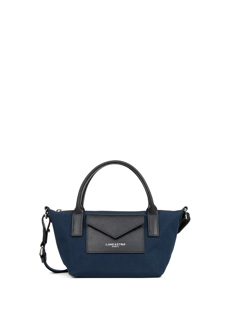 Lancaster Mini Sac à Main Smart KBA Bleu foncé