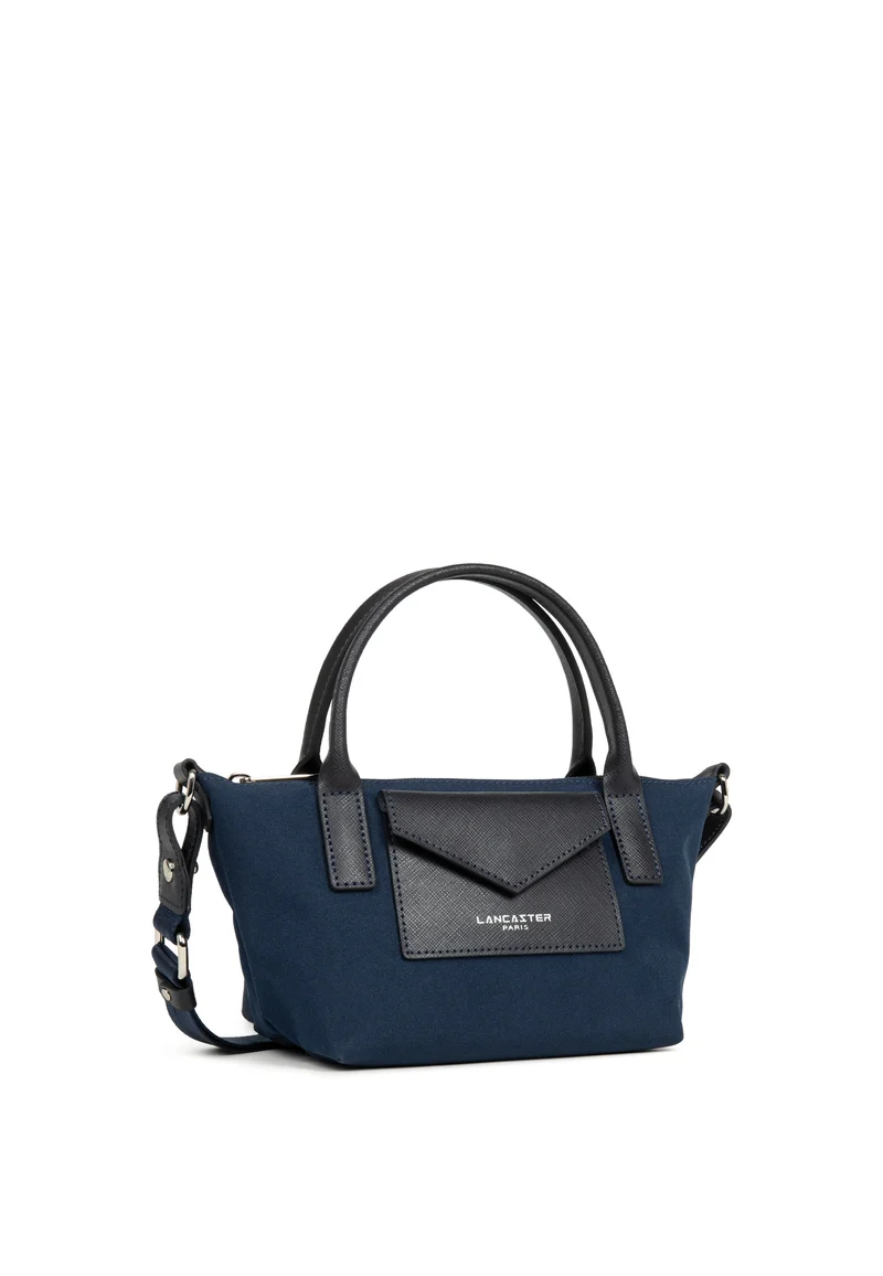 Lancaster Mini Sac à Main Smart KBA Bleu foncé