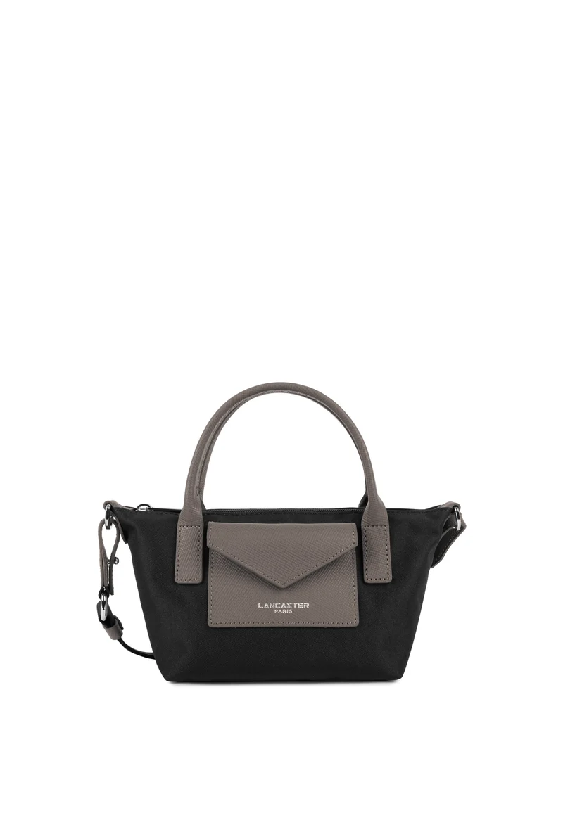 Lancaster Mini Sac à Main Smart KBA Noir - Taupe