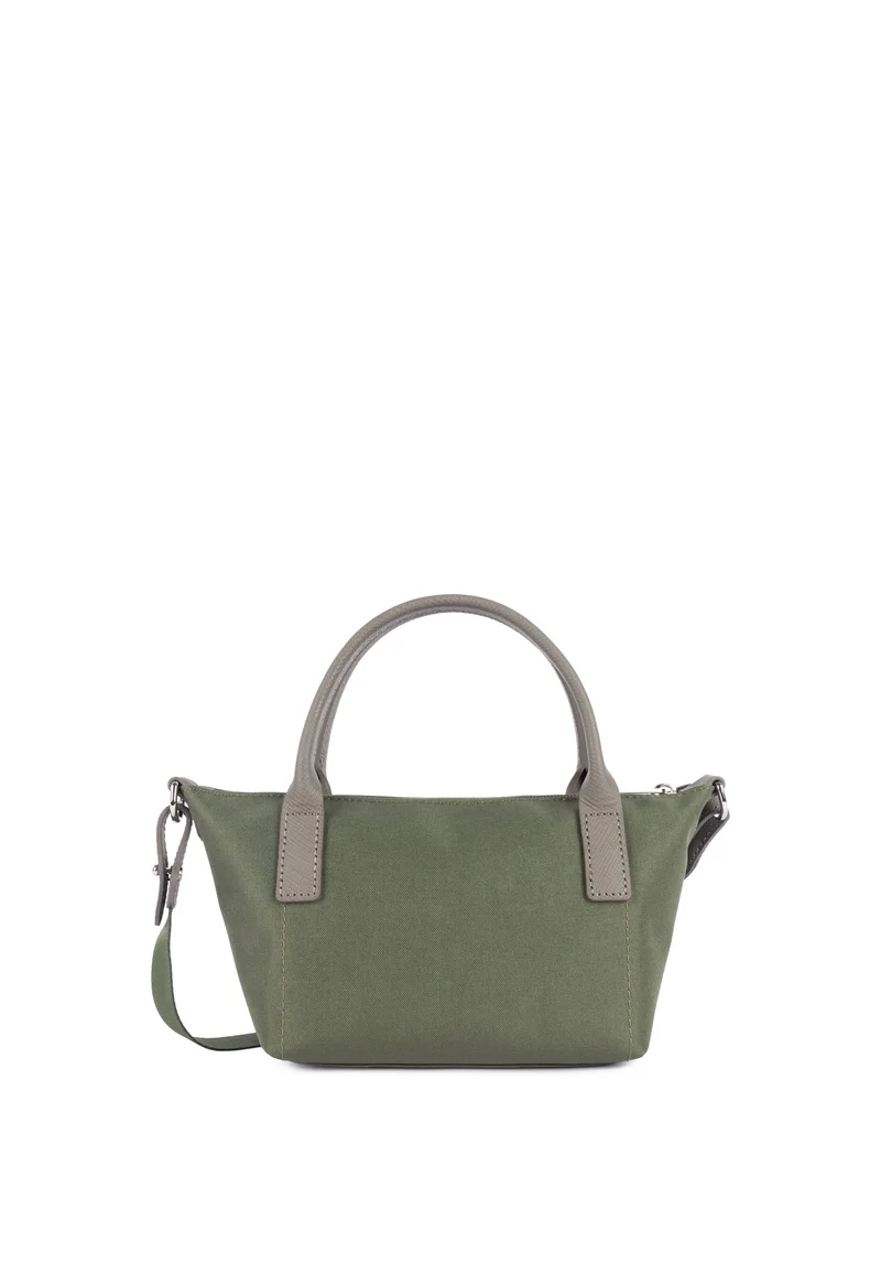 Lancaster Mini Sac à Main Smart KBA Kaki - Taupe