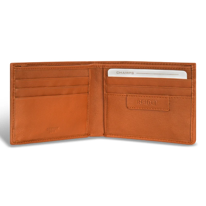 Denim / Leather Bi-Fold Wallet