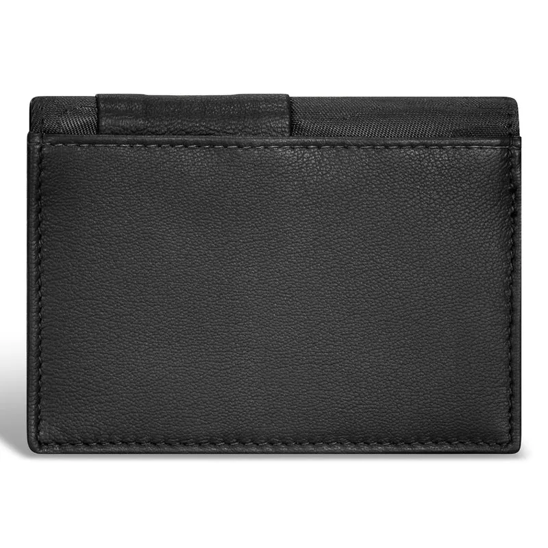 Camo / Leather Cardholder