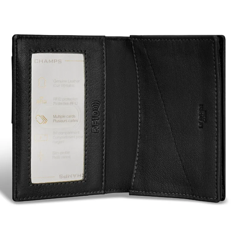 Camo / Leather Cardholder