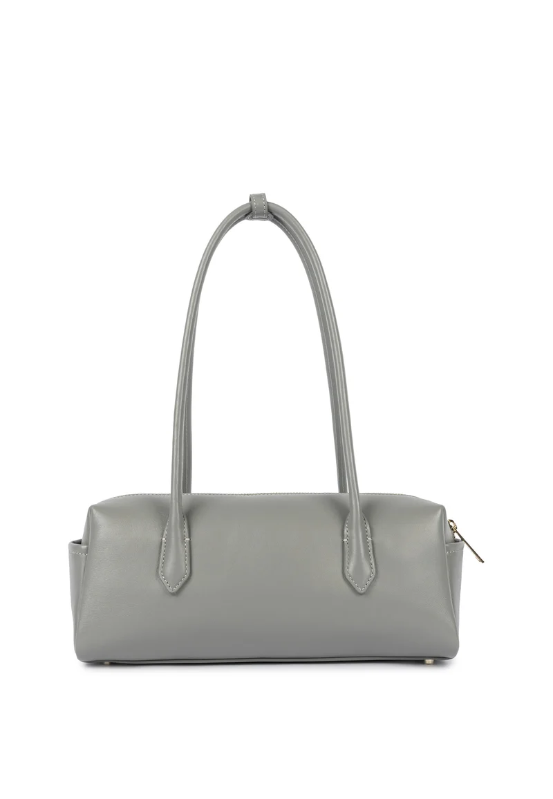 Lancaster Sac Trotteur Zippé Donna Cube Gris