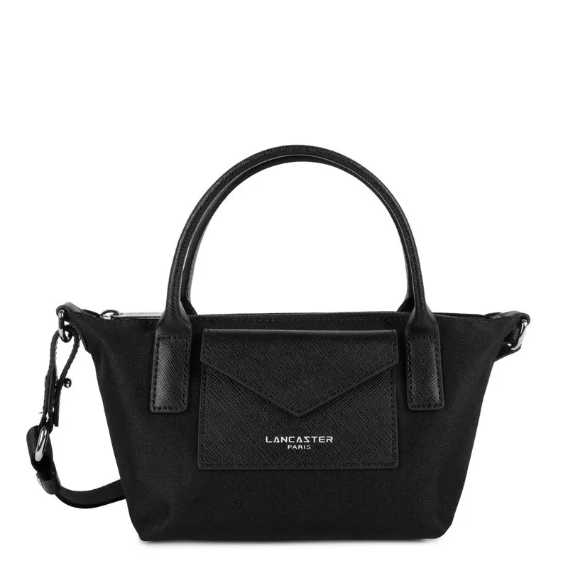 Lancaster Mini Sac À Main Smart Kba Cuir Noir