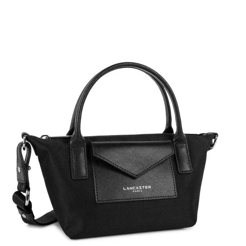 Lancaster Mini Sac À Main Smart Kba Cuir Noir