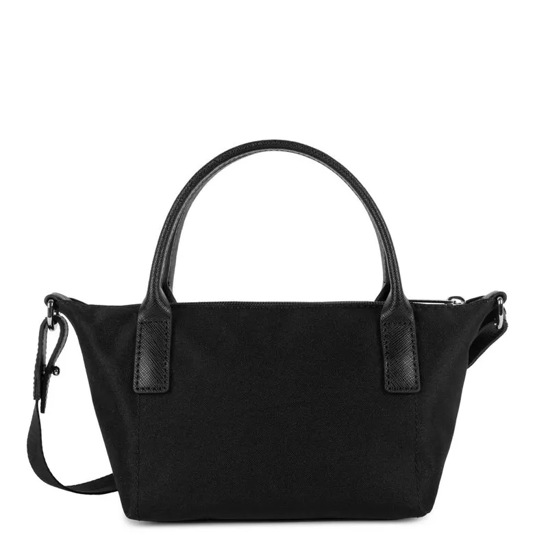 Lancaster Mini Sac À Main Smart Kba Cuir Noir