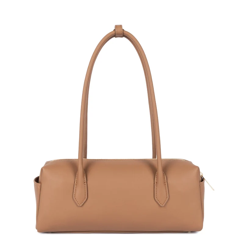 Lancaster Sac trotteur Zippé Donna Cube Moka