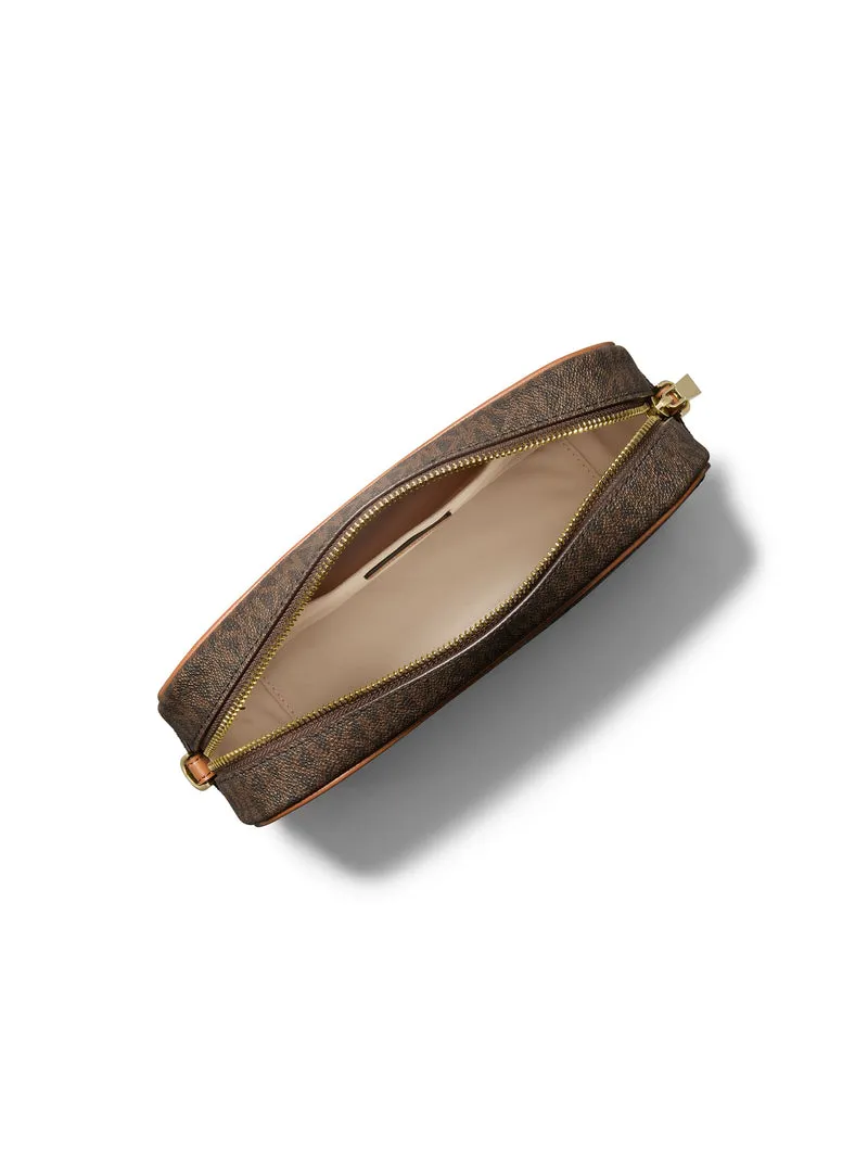 Michael Kors Sac Bandoulière Bev Grand Est-Ouest Marron