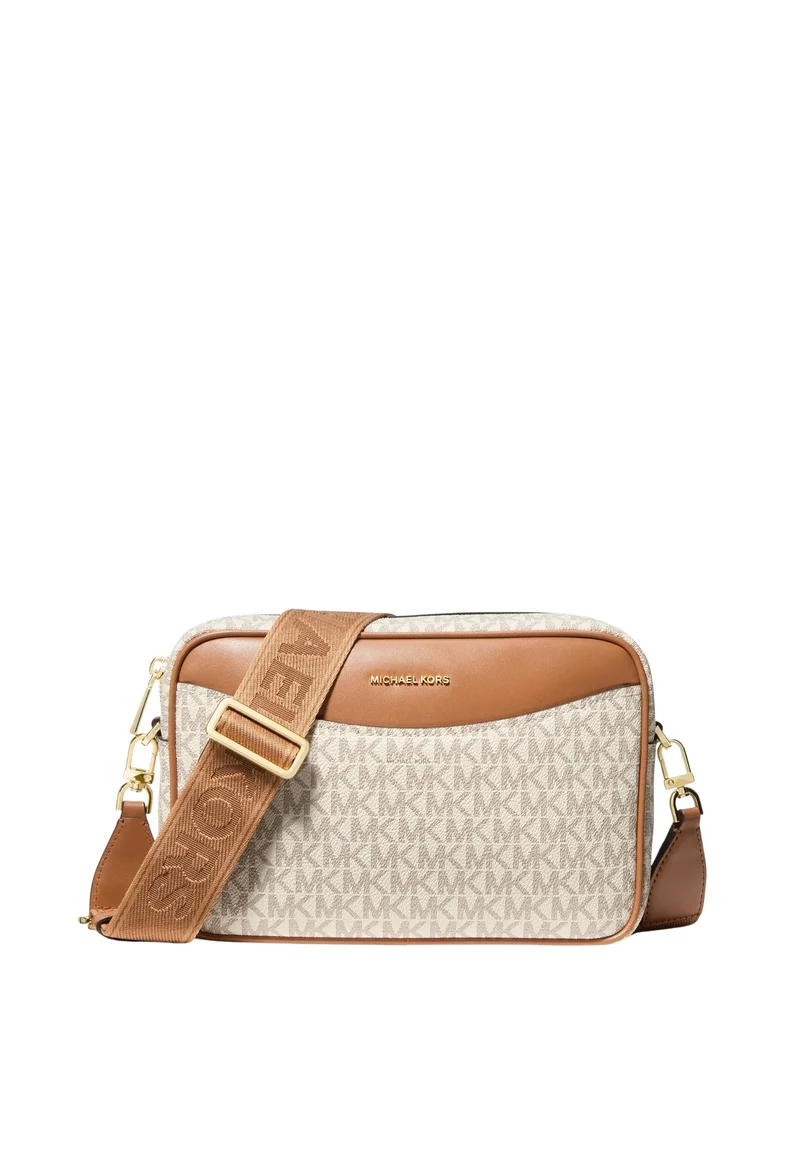 Michael Kors Sac Bandoulière Bev Grand Est-Ouest Beige