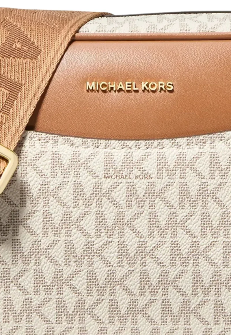 Michael Kors Sac Bandoulière Bev Grand Est-Ouest Beige